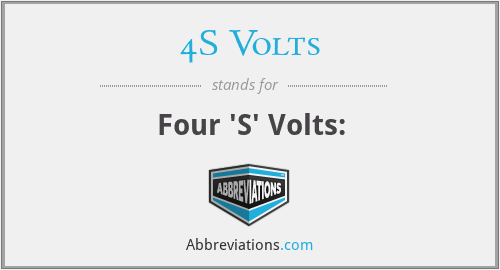 4S Volts - Four 'S' Volts: